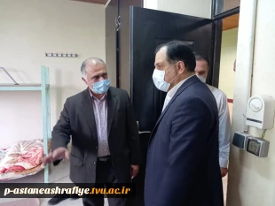 سخنرانی ریس آموزشکده فنی پسران آستانه اشرفیه جناب آقای دکتر سید یاسر فخر موسوی در بر گزاری هفته خوابگاه 7