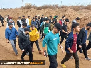 گزارش تصویری از اعزام دانشجویان بسیجی آموزشکده فنی آستانه اشرفیه 2