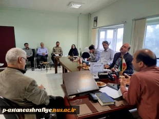 جلسه شورای اداری با حضور تمامی همکاران وریاست مرکز جناب آقای دکتر عیسی موسی زاده درآموزشکده ملی ومهارت امام جعفر صادق (ع) آستانه اشرفیه برگزار گردید. 2
